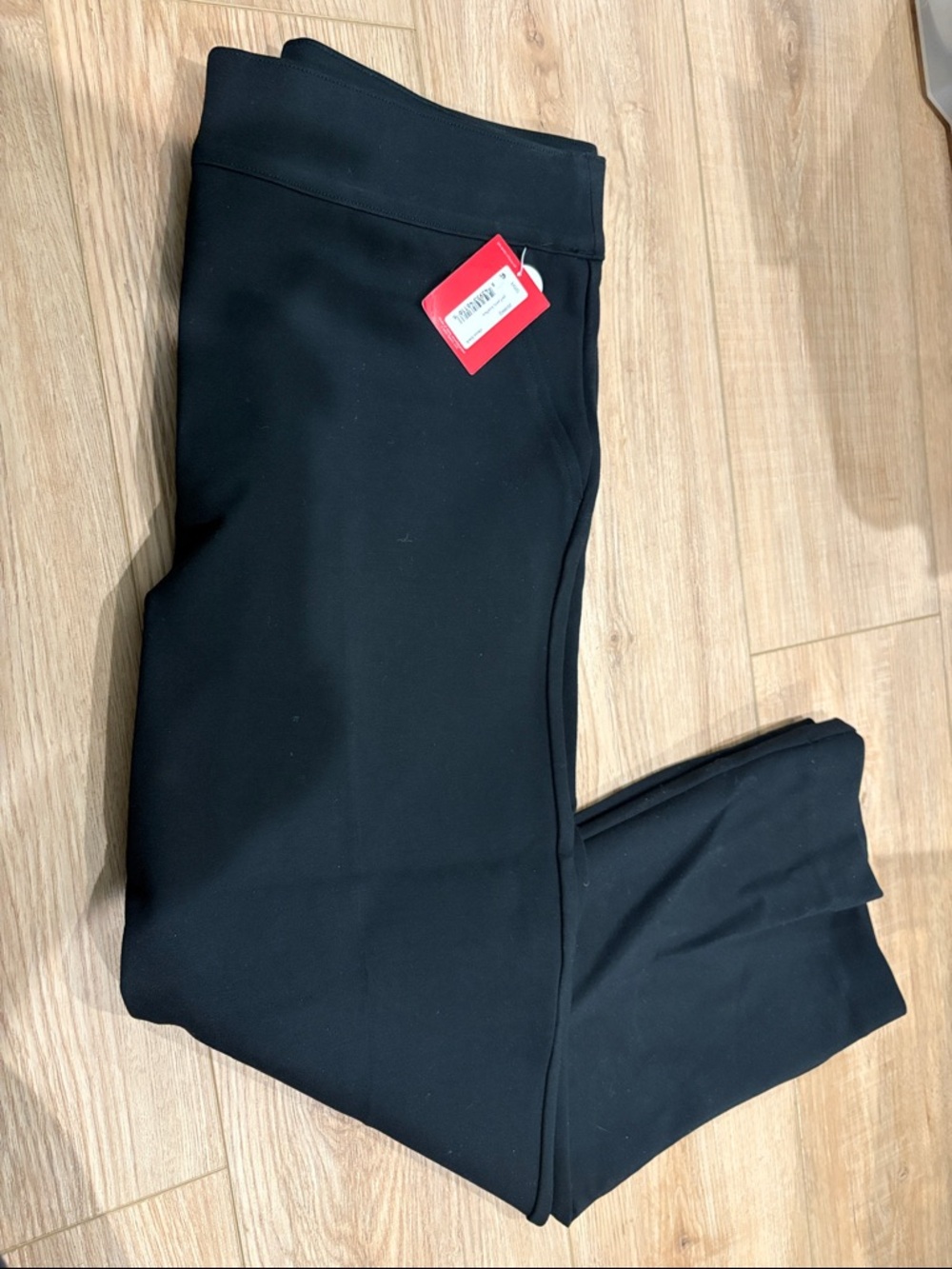 NWT Spanx Perfect Fit Ponte Kick Flare Pant Classic Black LP